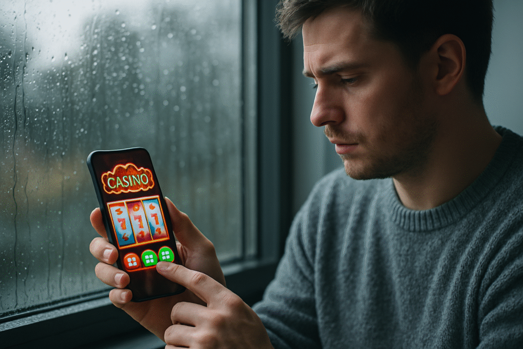 The Link Between Dreary Weather and Risky Behaviour Online